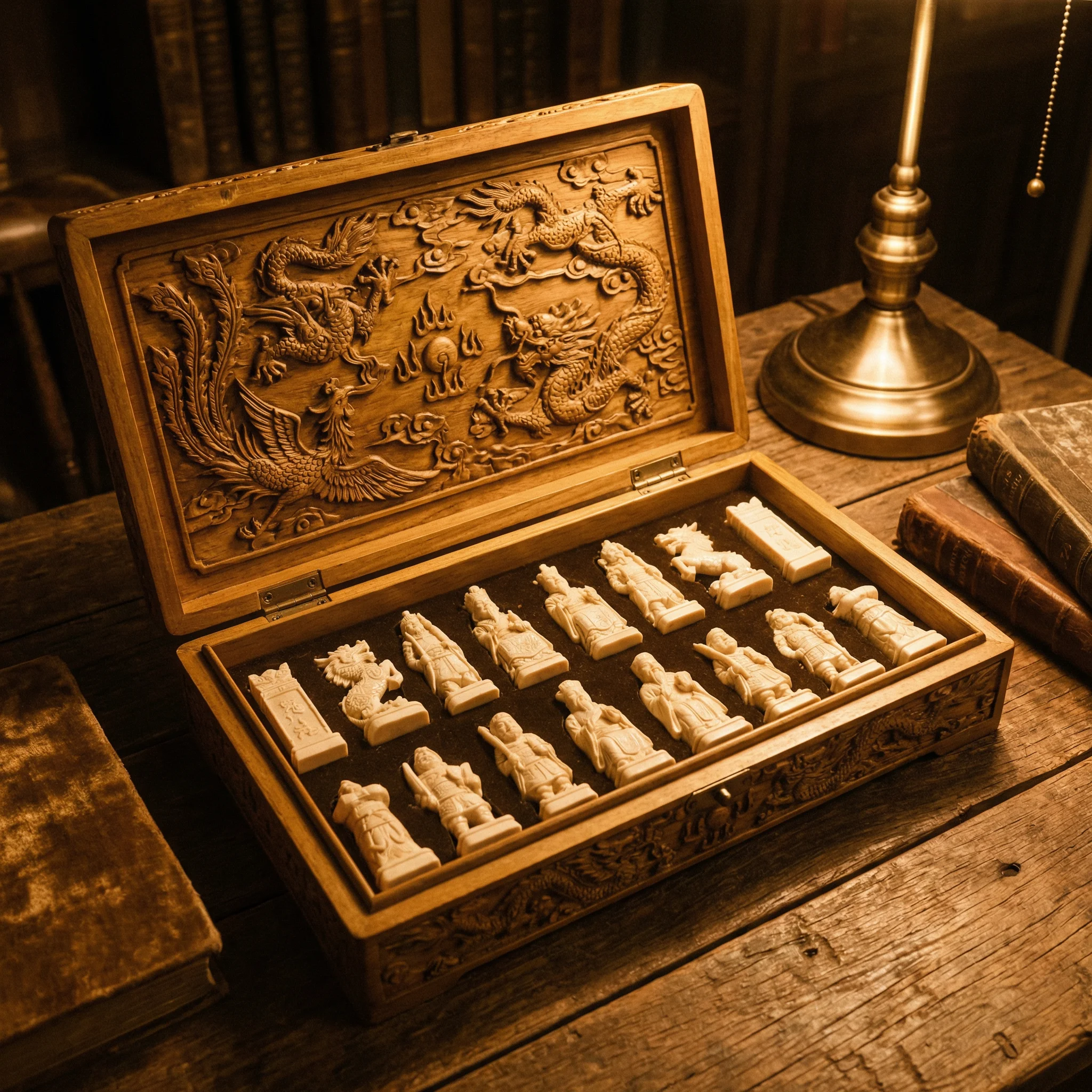 象牙棋子套装 - ev扑克 珍宝典藏